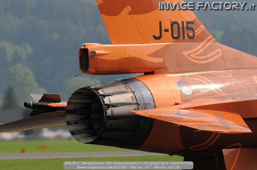2009-06-27 Zeltweg Airpower 1022 General Dynamics F-16 Fighting Falcon - Dutch Air Force